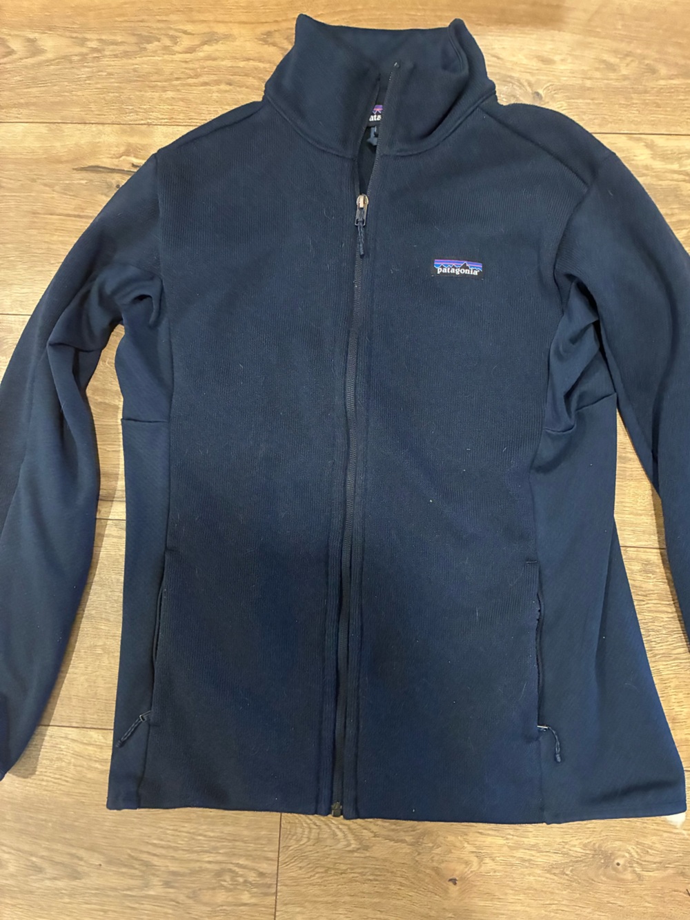 Patagonia Women's Full-Zip Fleece Jacket - Navy
